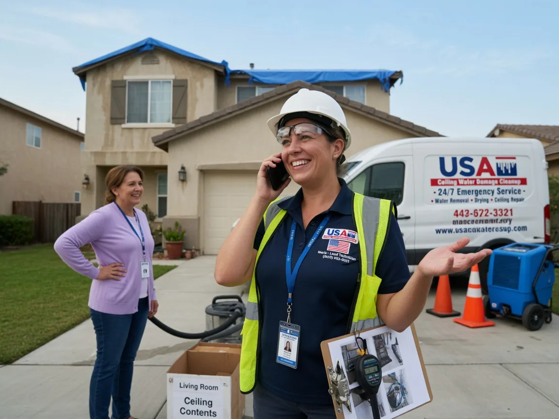 Ceiling Water Damage Restoration Briscoe, TX FAQs